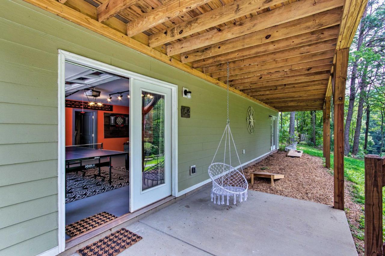 Home With Deck, Swings, Game Rm-8Mi To Asheville Fairview Exterior photo